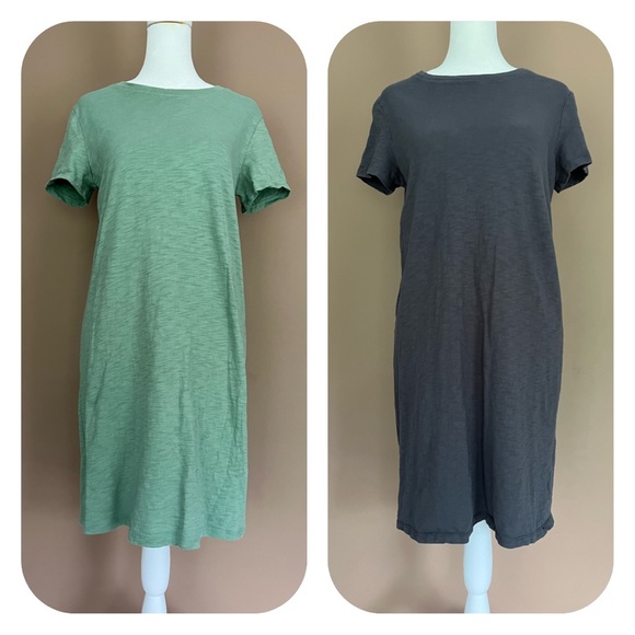 Universal Thread Dresses & Skirts - {Universal Thread} T-Shirt Dress Bundle in Green & Grey - Women's XS